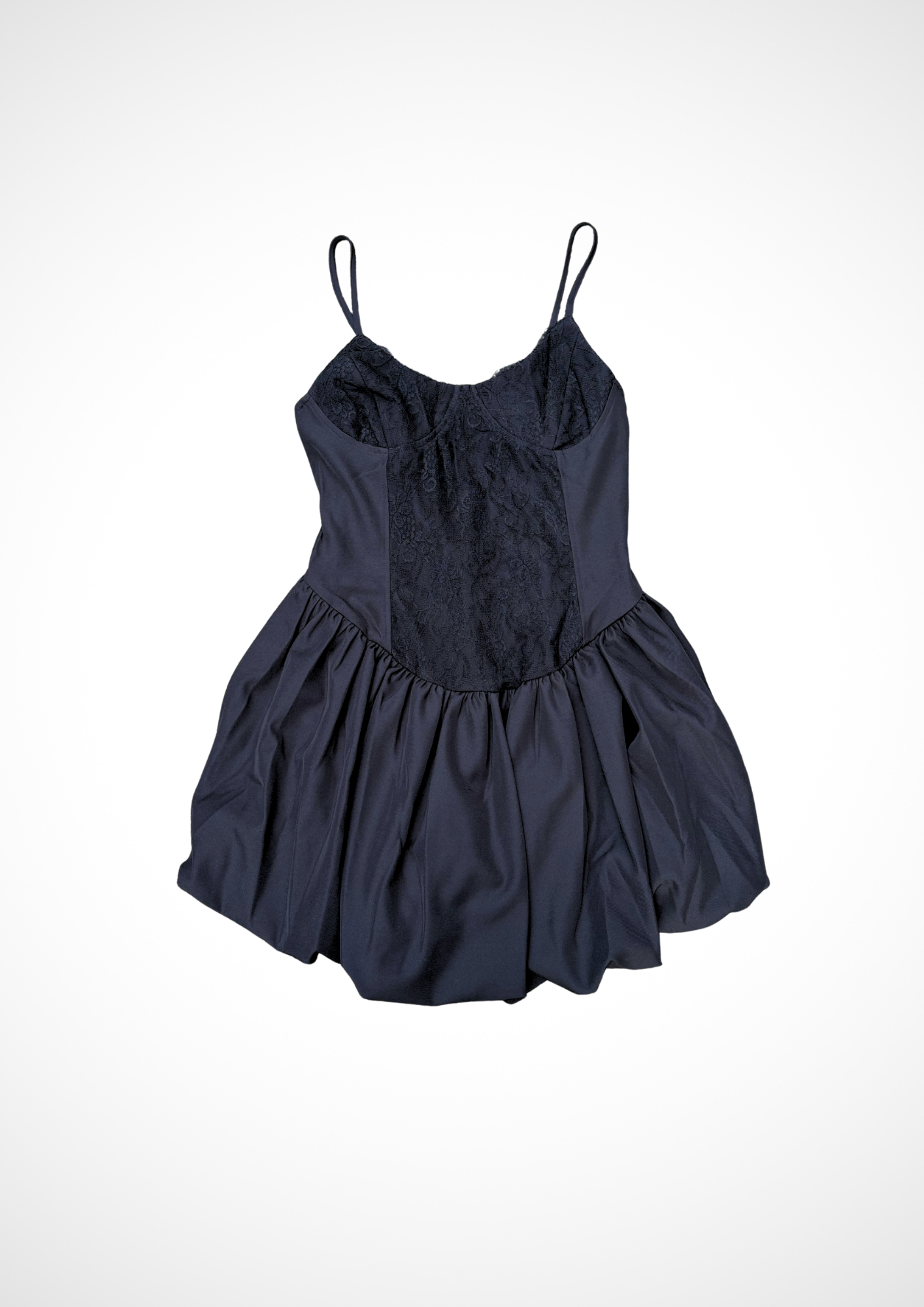 ALIJDA X NHTK Light Strappy Dress - Black