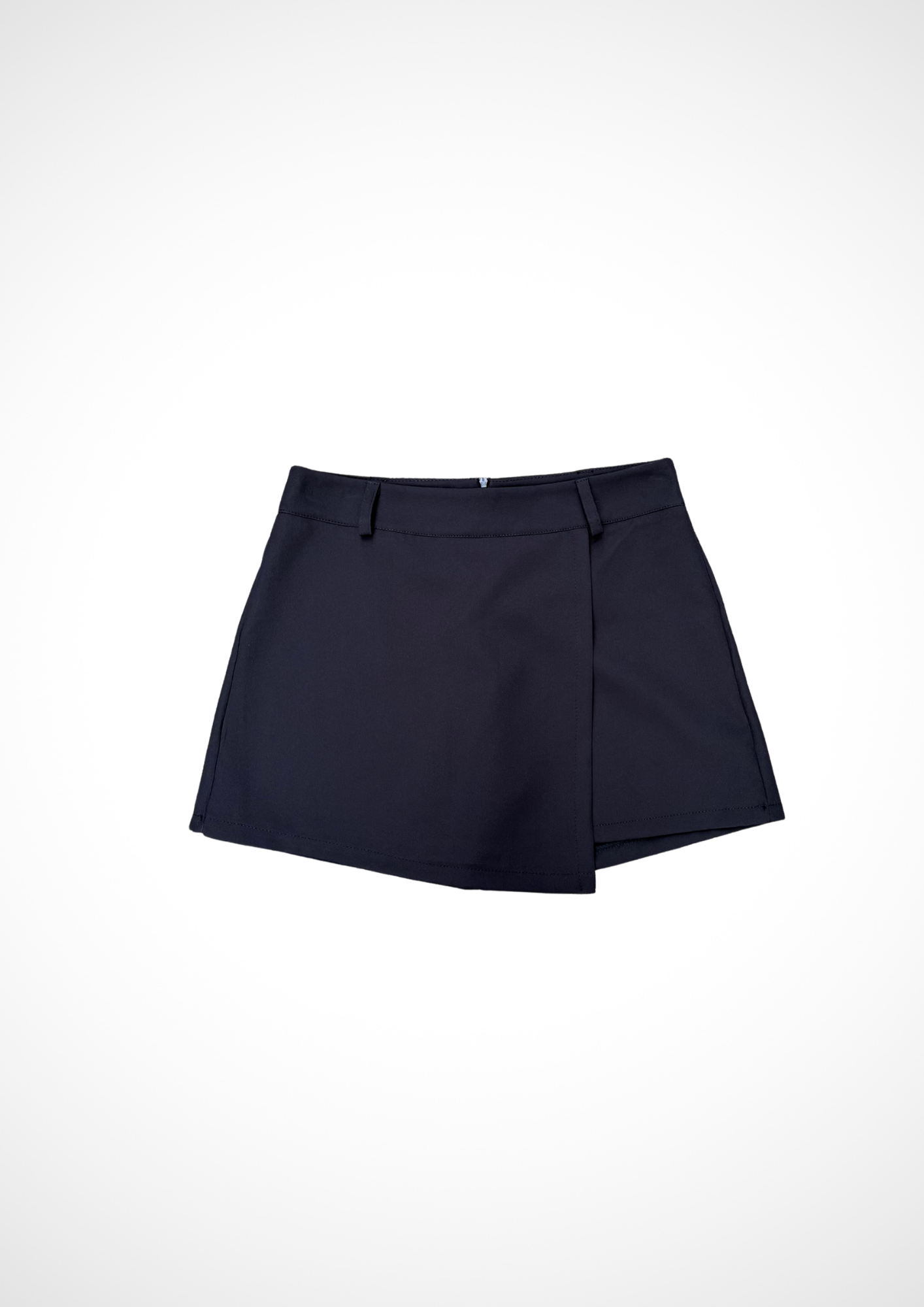 ALIJDA X NHTK Pleated Mini Skorts - Black