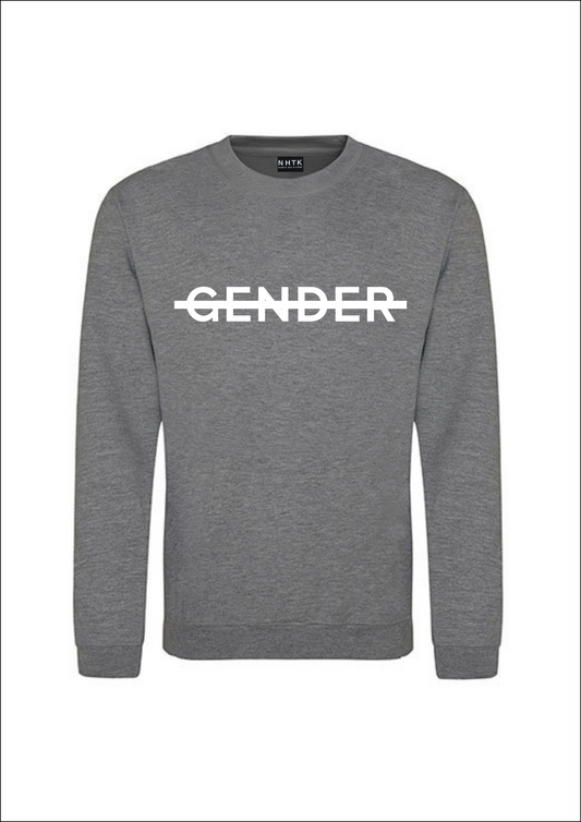 No gender sweater - dark grey