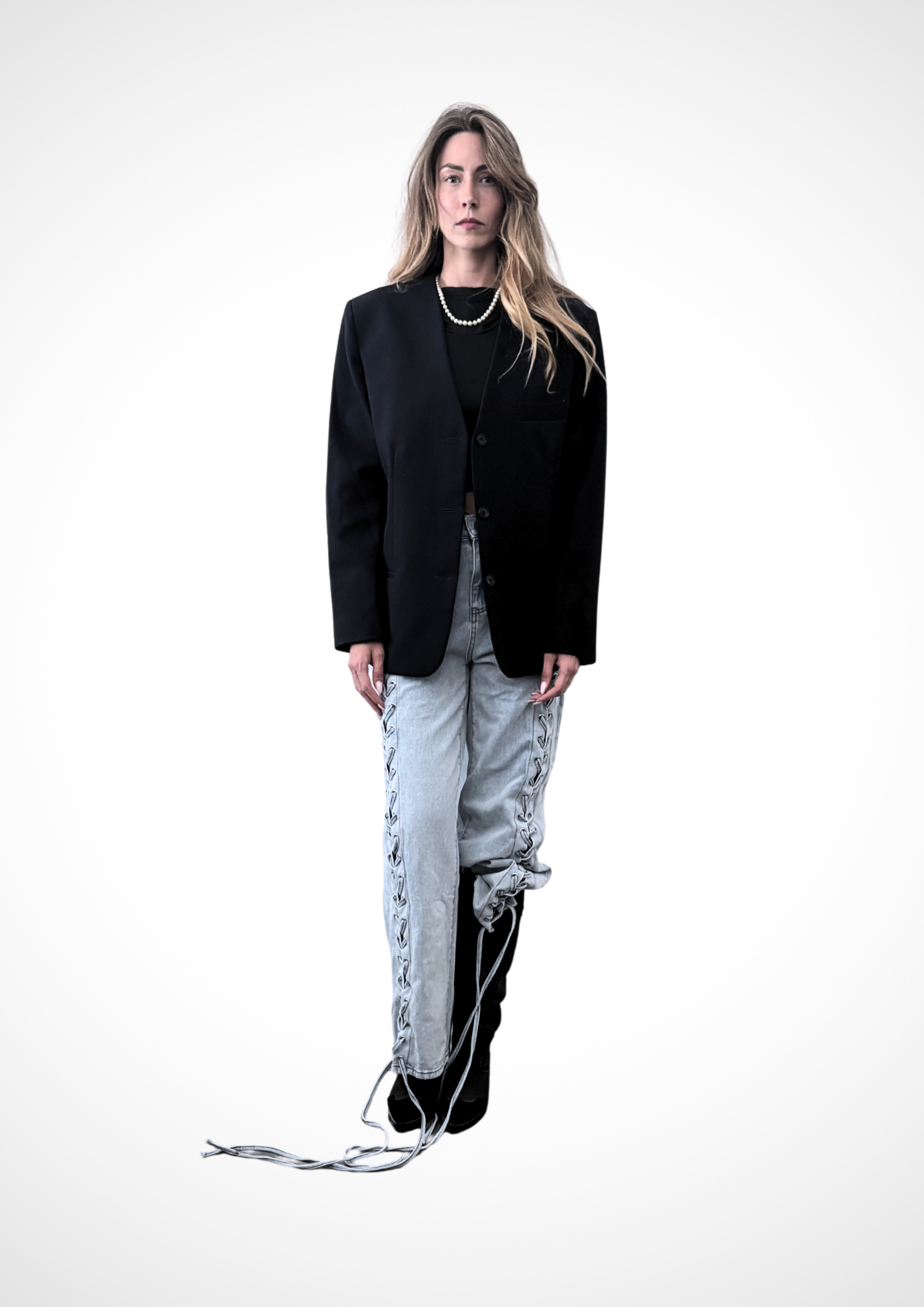 ALIJDA X NHTK – Oversized Blazer No Revers