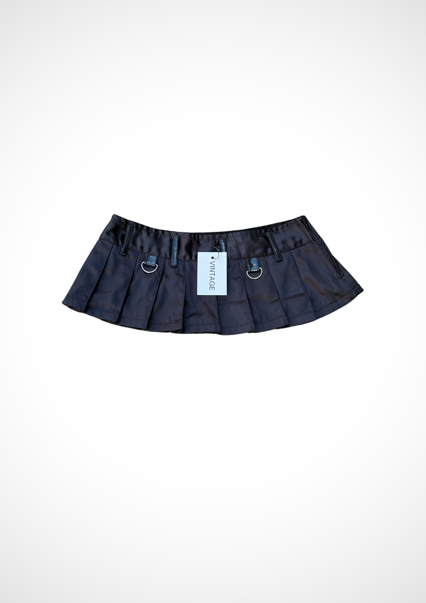 ALIJDA X NHTK Vintage Ultra-Short Pleated Skirt