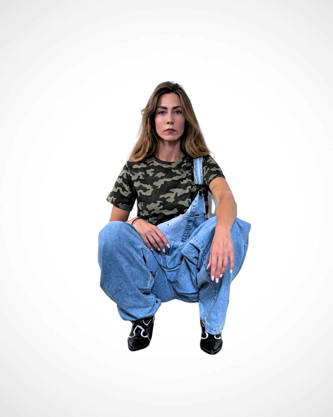 ALIJDA X NHTK Vintage Oversized Dungaree