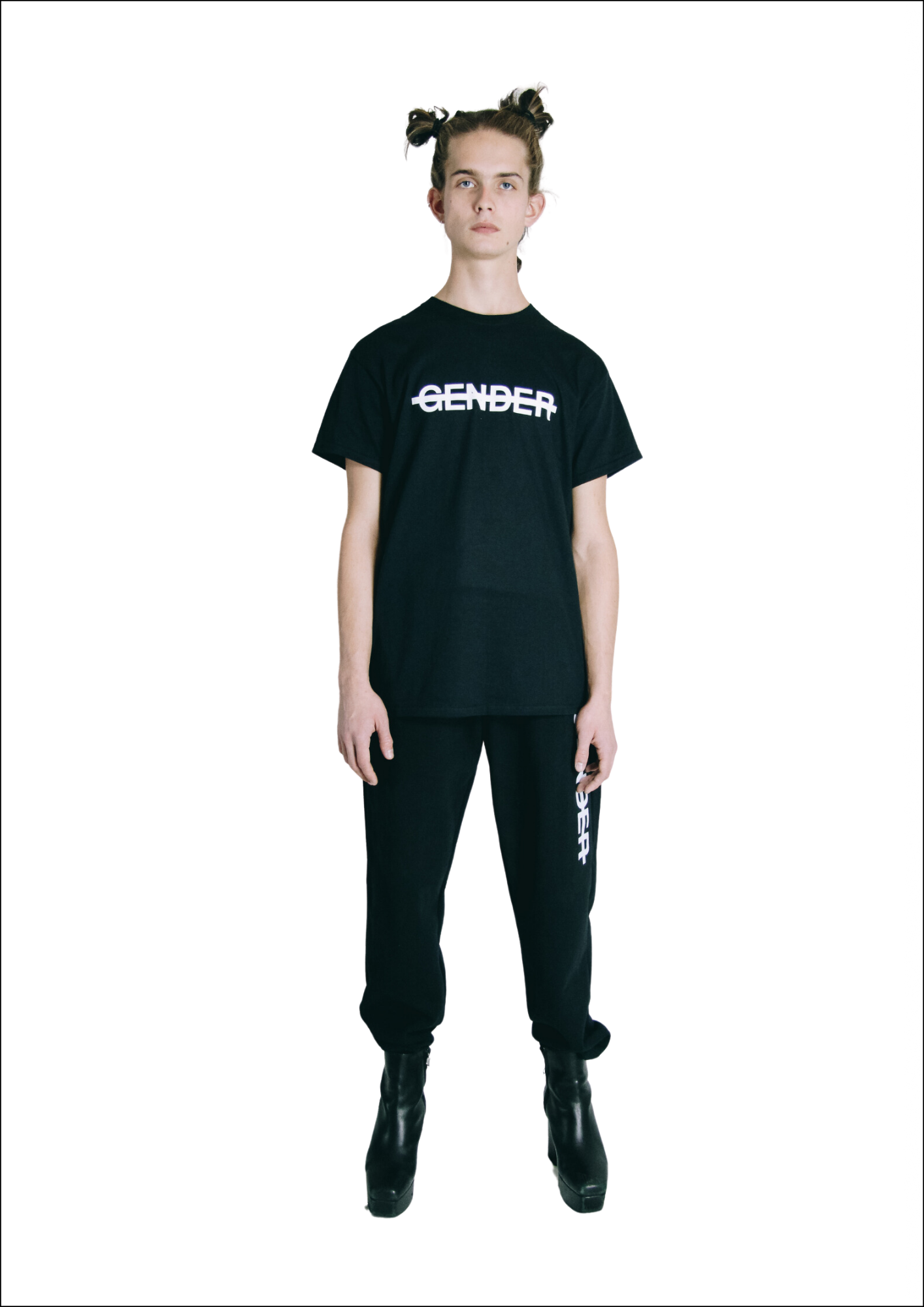 No gender sweater black