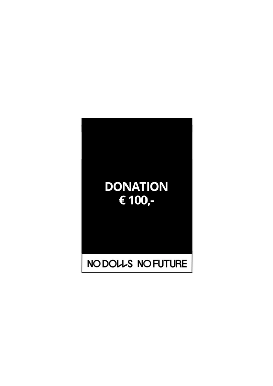 DONATION € 100,-