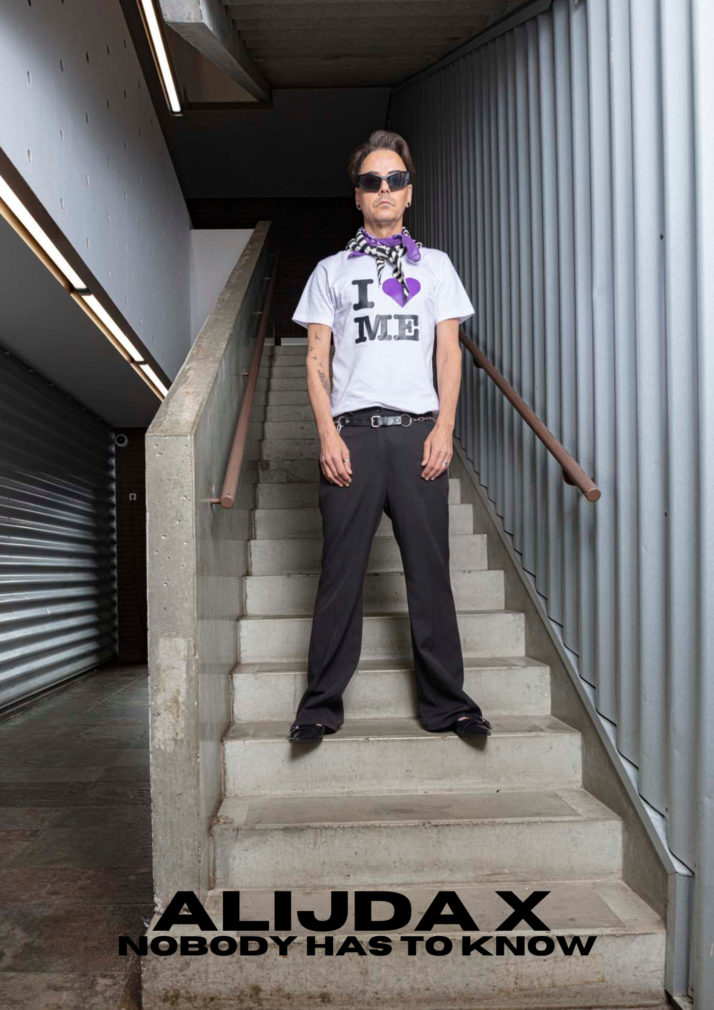 ALIJDA X NHTK "I LOVE ME" Tee White