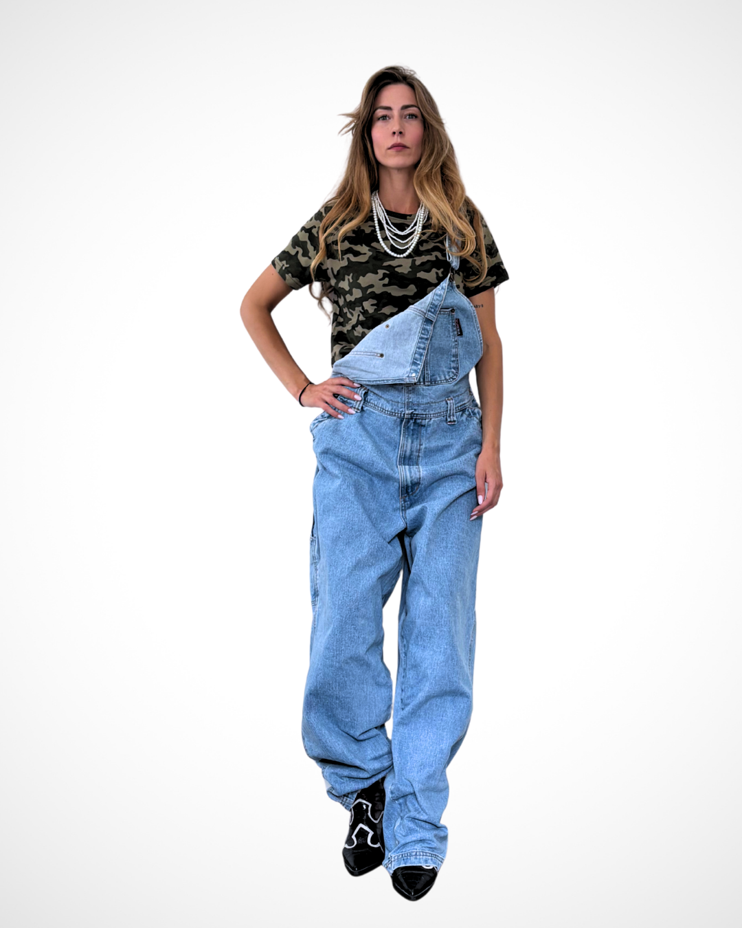 ALIJDA X NHTK Vintage Oversized Dungaree