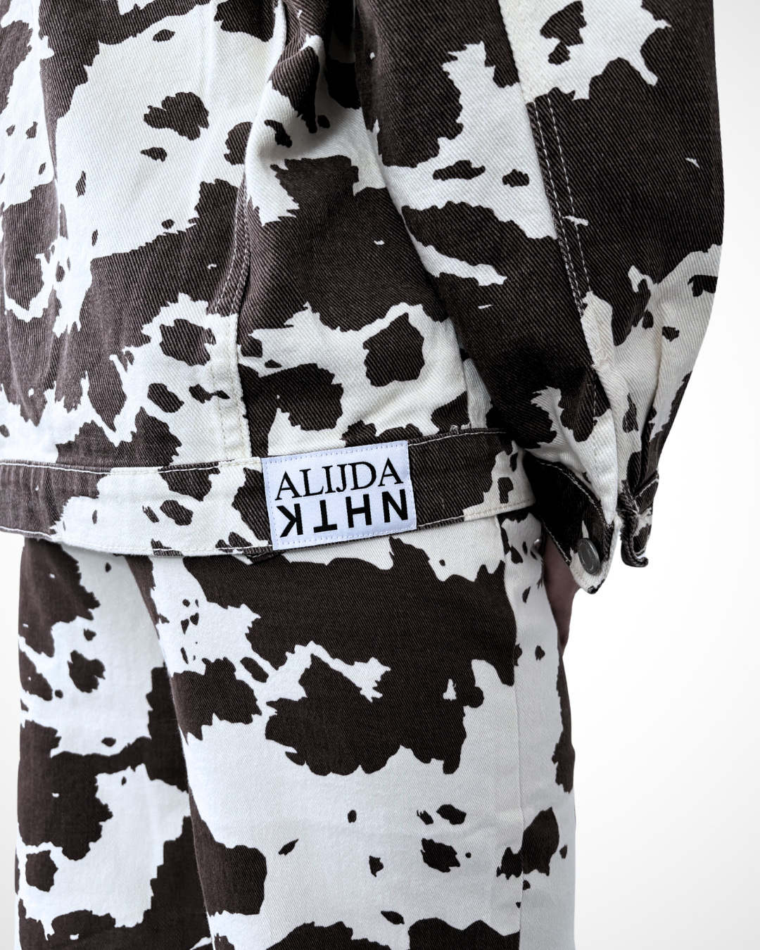 ALIJDA X NHTK Cowprint Jacket
