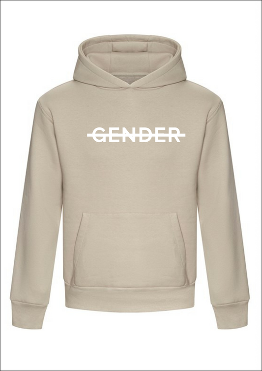 No gender hoodie - beige