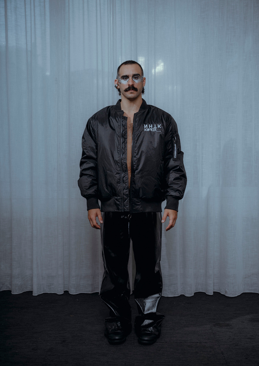 Black Bomber Jacket