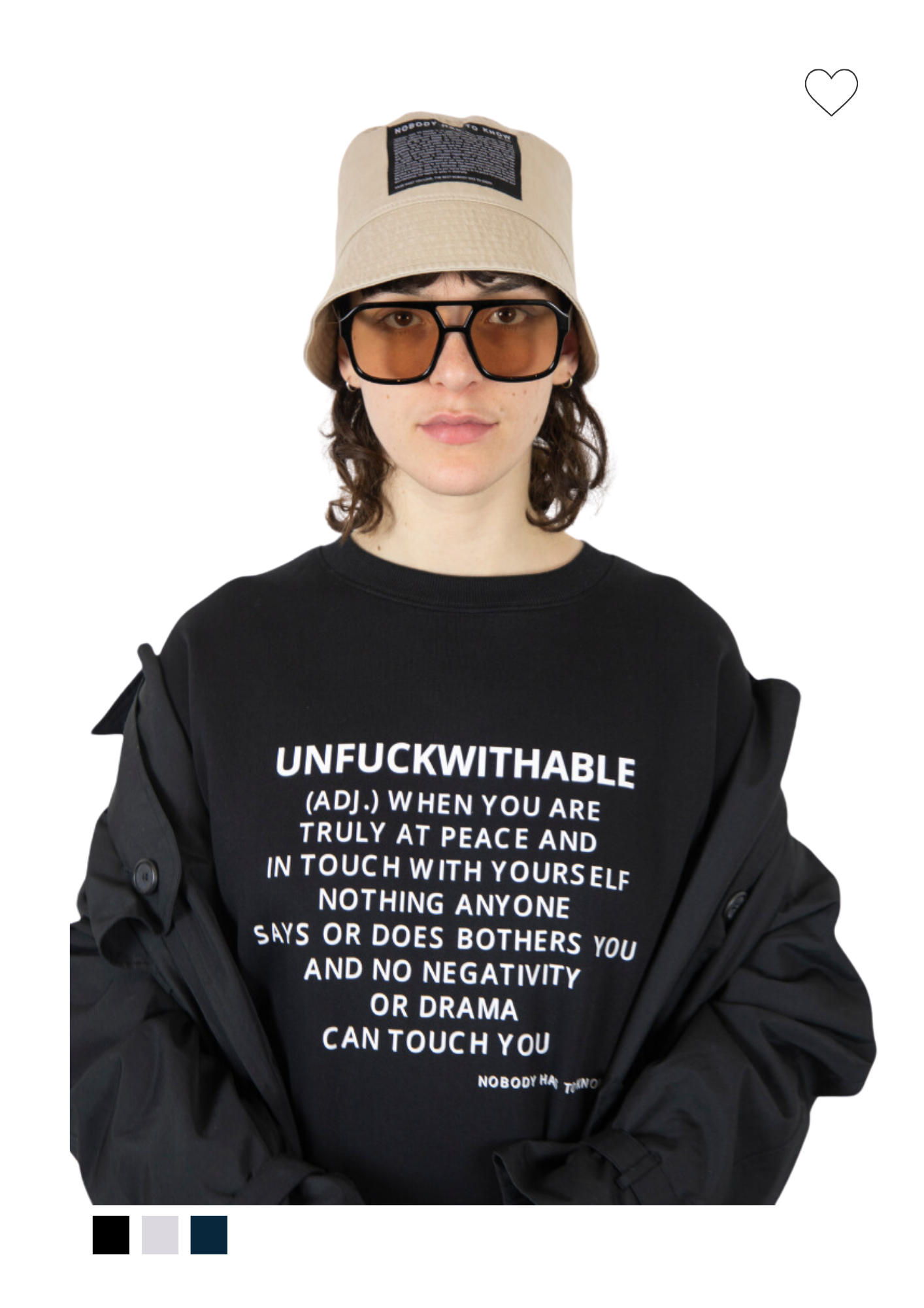 Unfuckwithable (E) - sweater