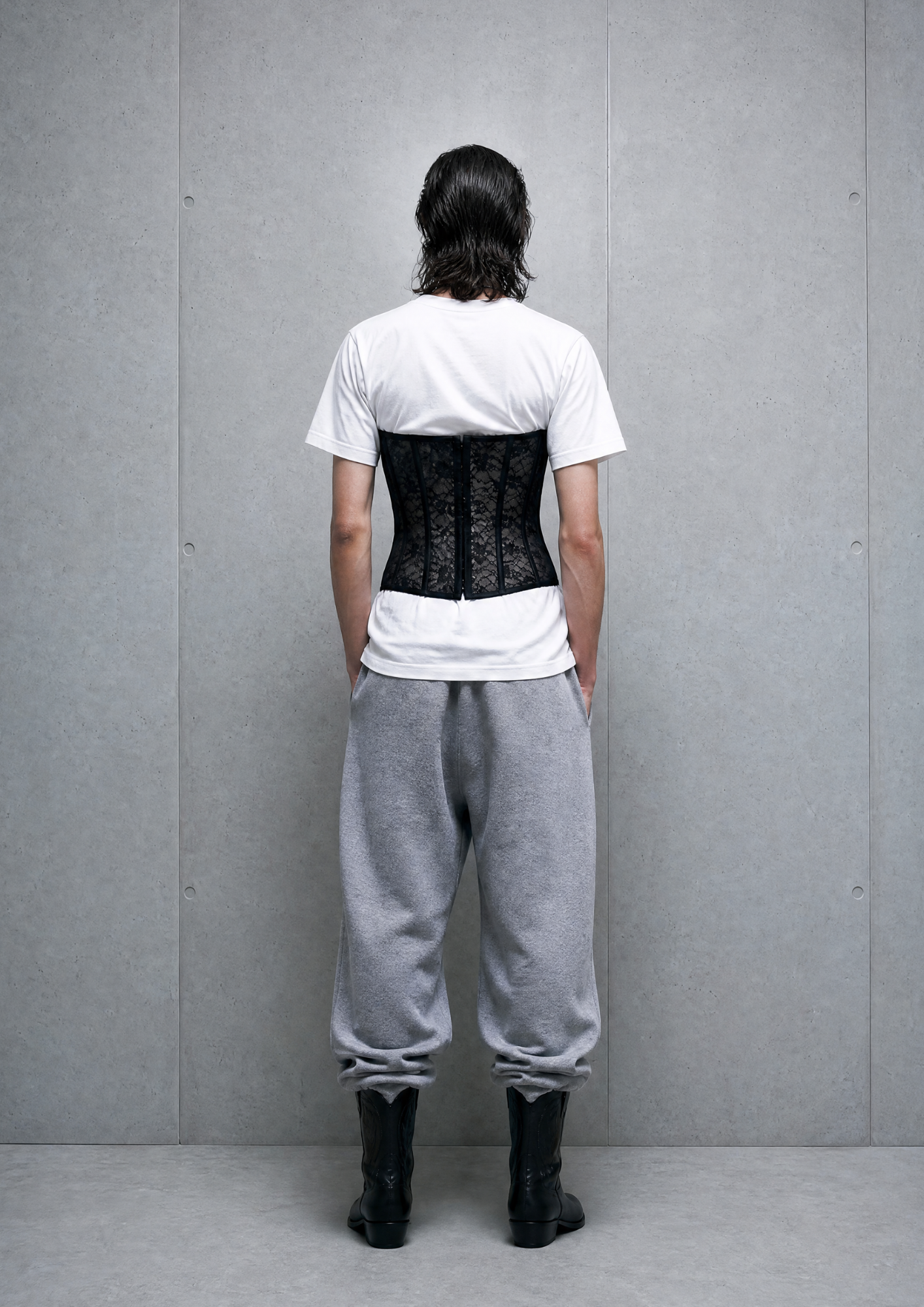 NO GENDER Sweat Pants Grey