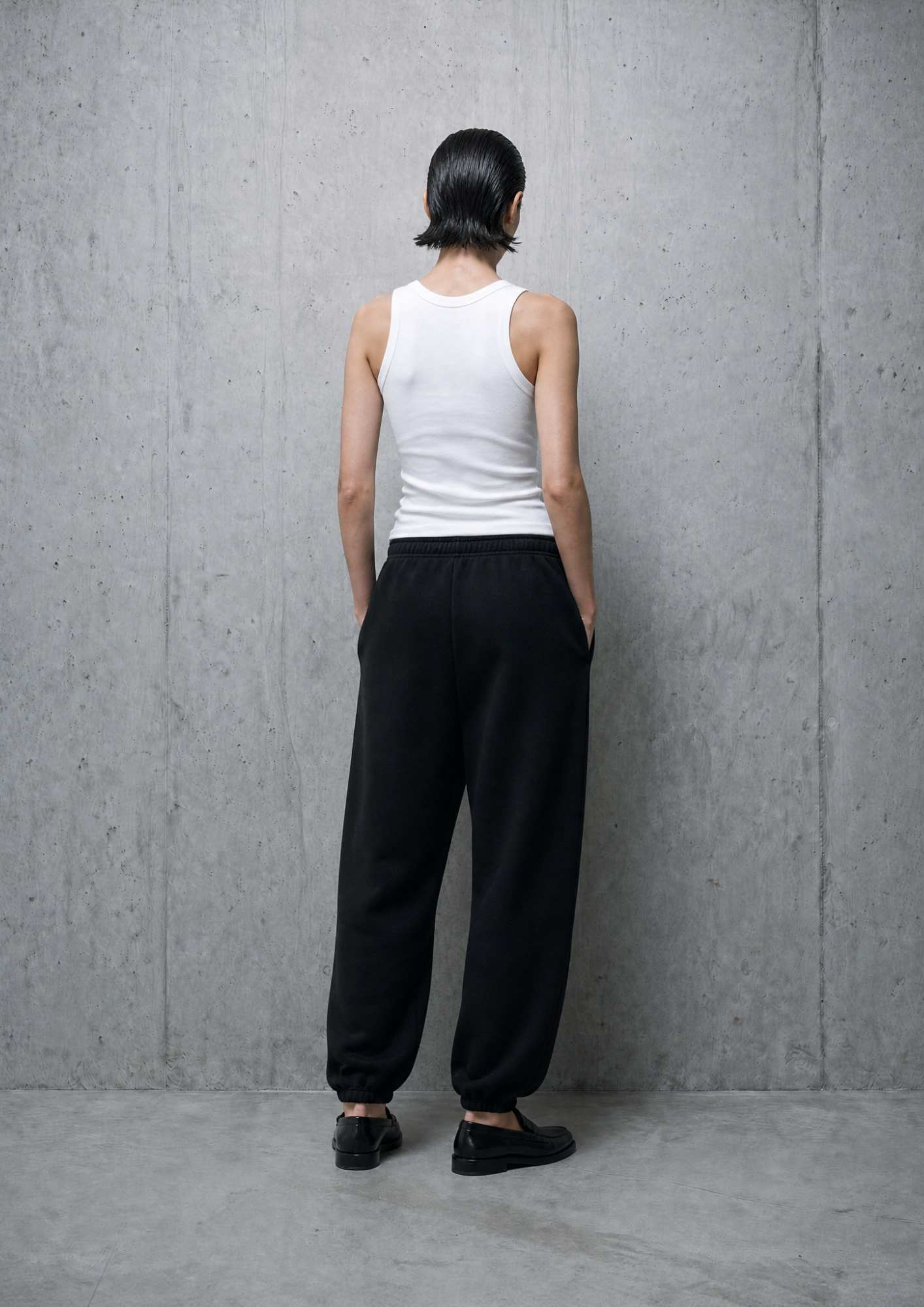 NO GENDER Sweat Pants Black