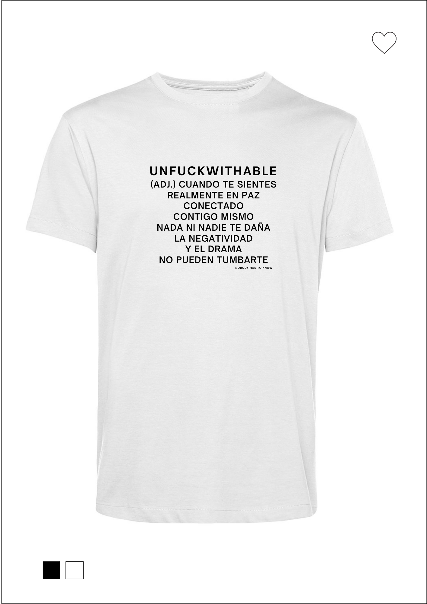 Unfuckwithable (S) t-shirt