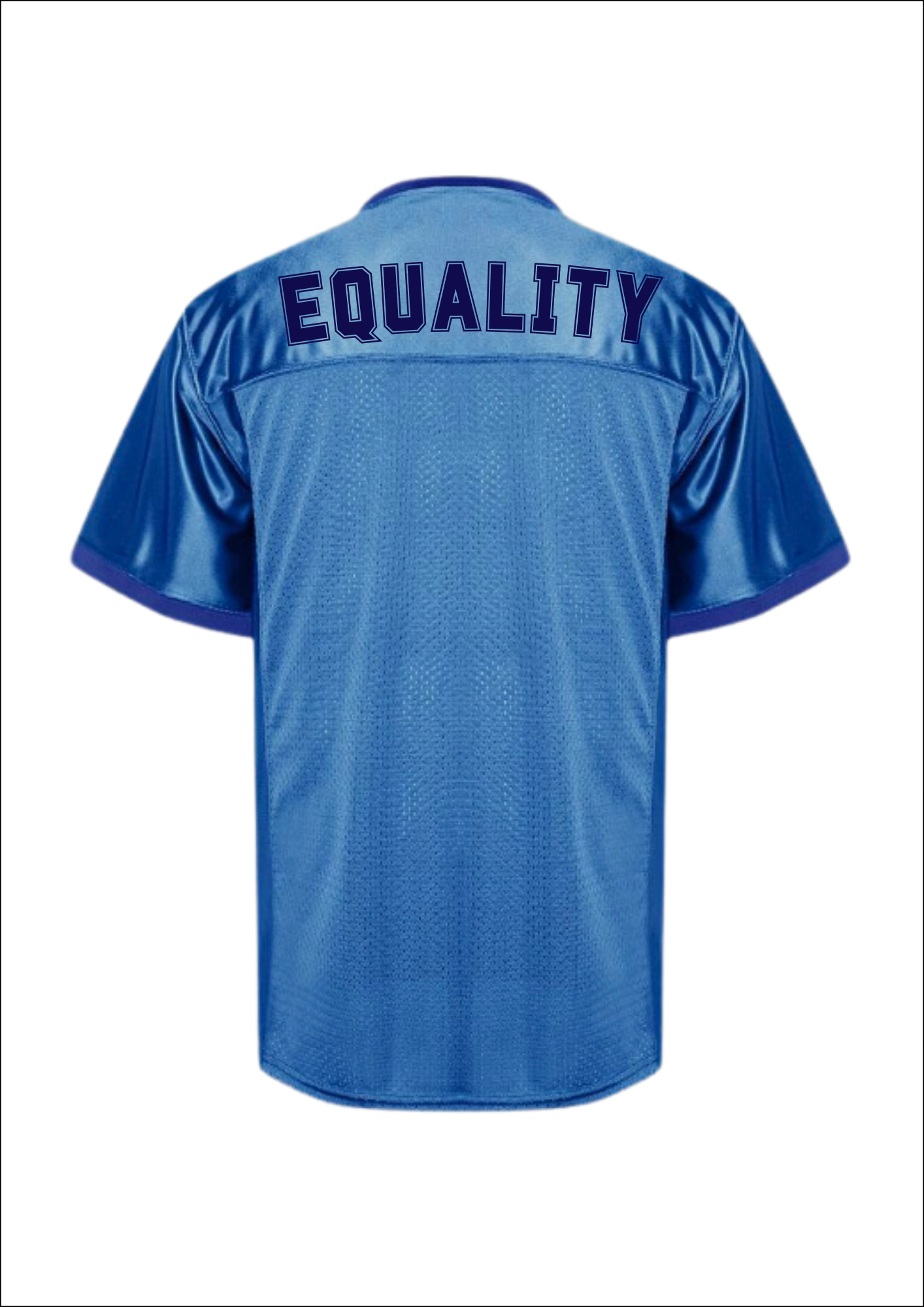 Football jersey EQUALITY blue