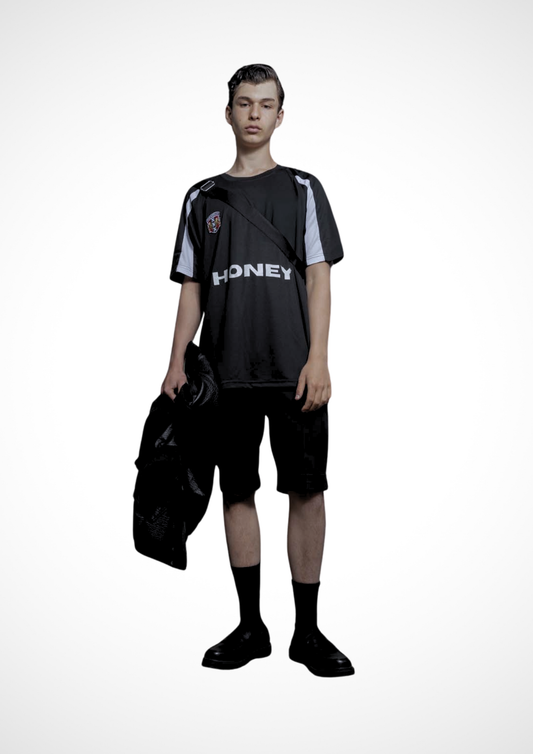 HONEY HORNY Football Tee