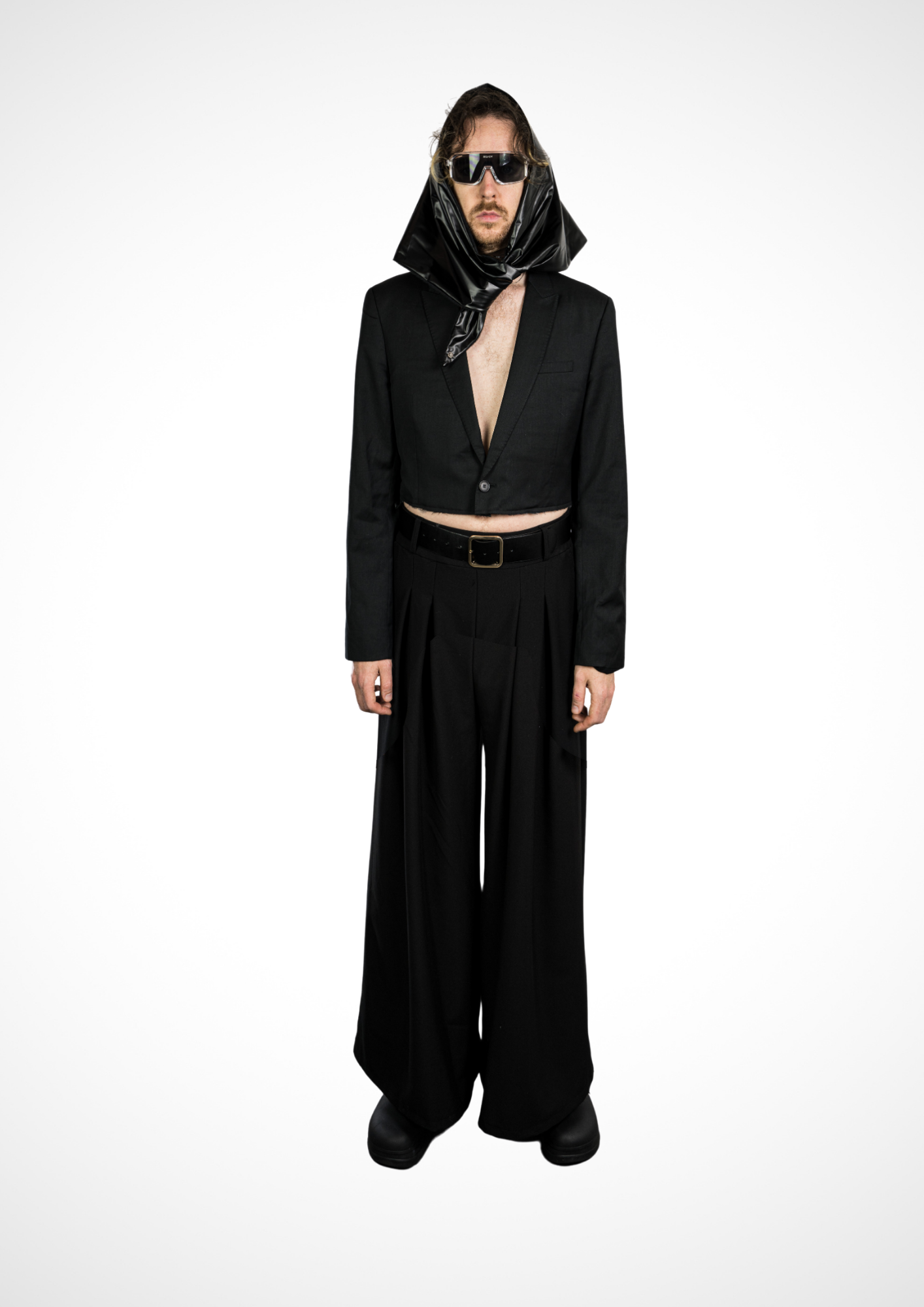 Upcycled Cropped Blazer NO GENDER
