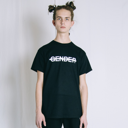 No gender t-shirt black