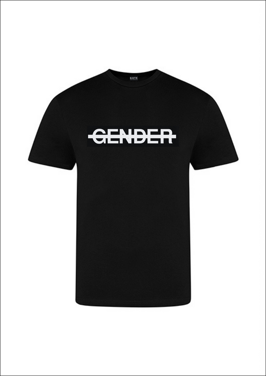No gender t-shirt - black