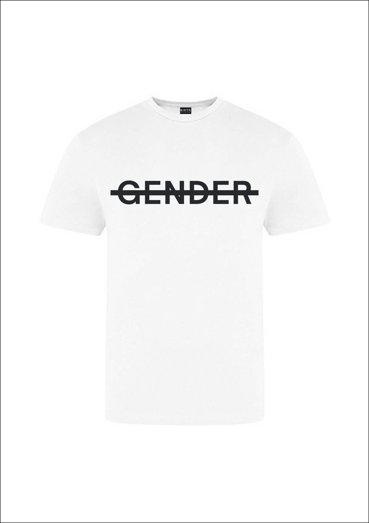 No gender t-shirt - tie dye