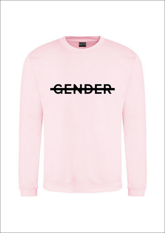 No gender sweater - pink