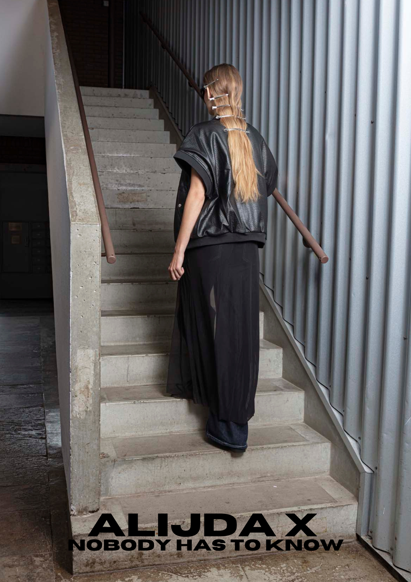 ALIJDA X NHTK Long Mesh Top
