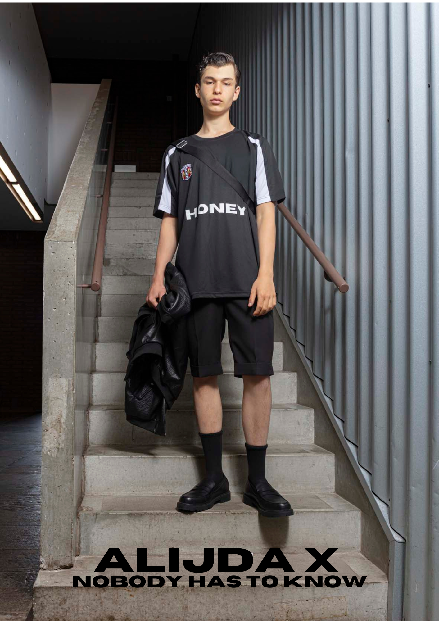 ALIJDA X NHTK Black Bermuda