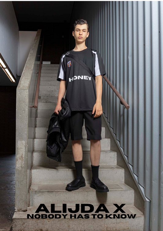 ALIJDA X NHTK Black Bermuda