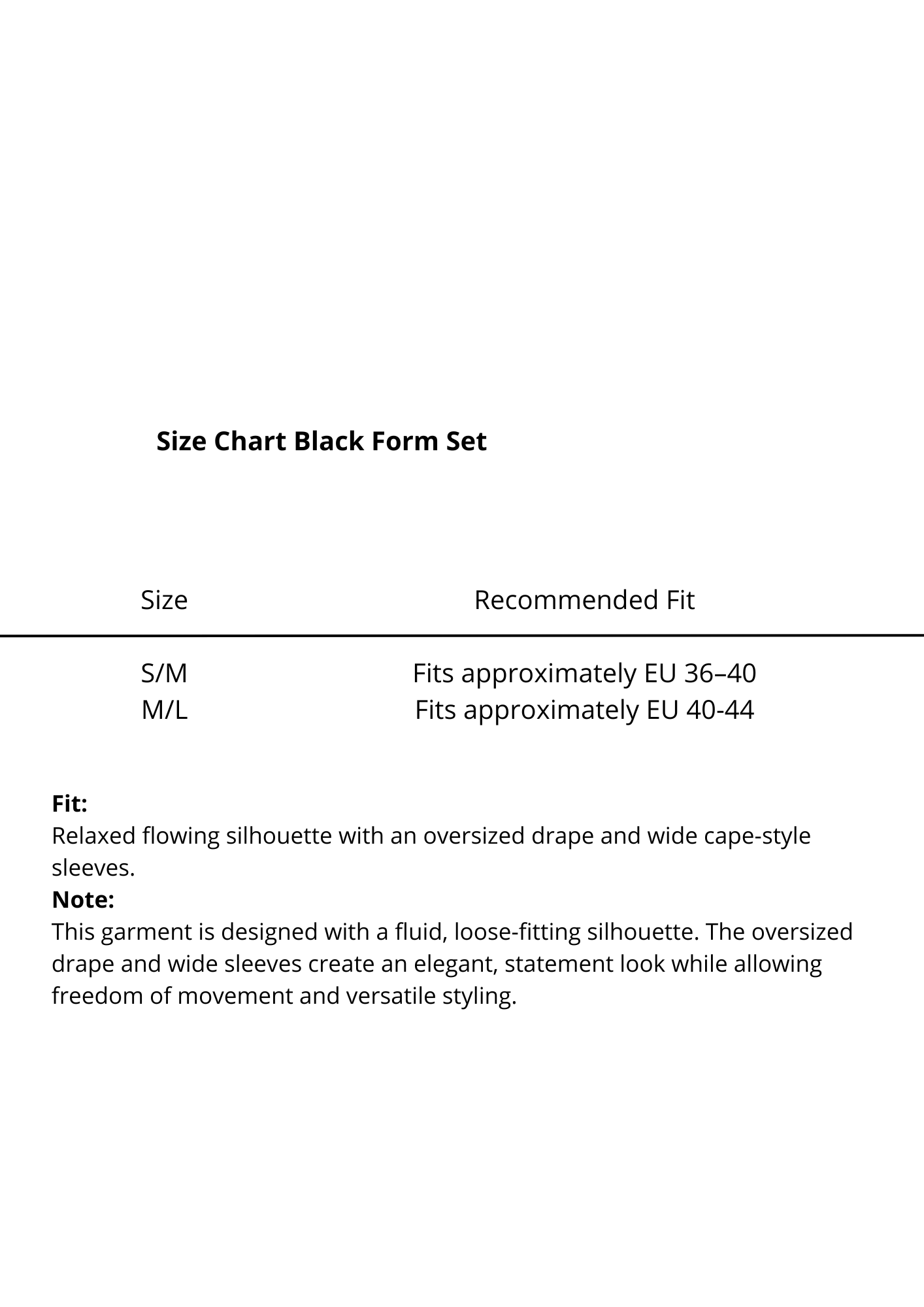 NHTK Black Form Set