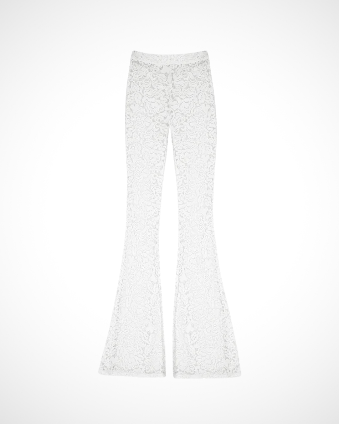 ALIJDA X NHTK Lace Flare Pants